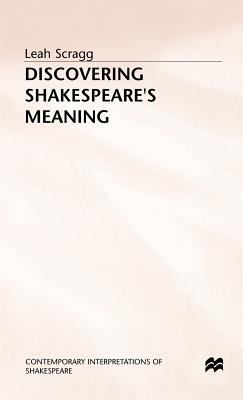 Discovering Shakespeare's Meaning 0333414047 Book Cover