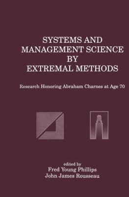 Systems and Management Science by Extremal Meth... 079239139X Book Cover