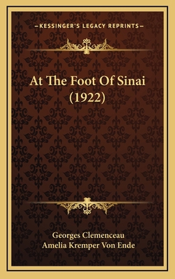 At The Foot Of Sinai (1922) 1164238655 Book Cover