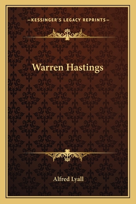 Warren Hastings 116309174X Book Cover