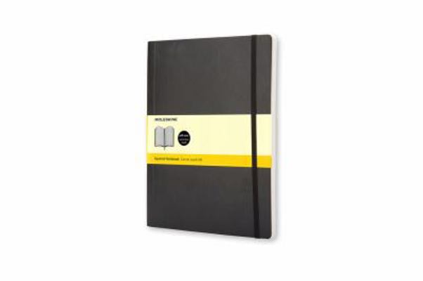 Moleskine Classic Notebook, Extra Large, Square... B002K9JYM4 Book Cover