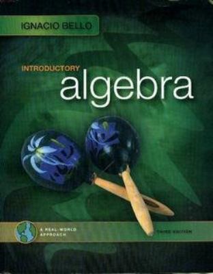Introductory Algebra 0073533432 Book Cover