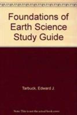 Foundations of Earth Science Study Guide 013033815X Book Cover