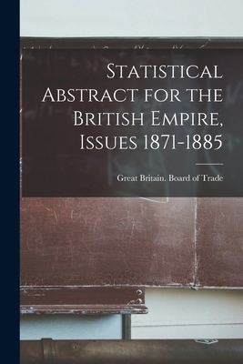 Statistical Abstract for the British Empire, Is... 101849474X Book Cover