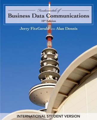 Fundamentals of Business Data Communications 0470400277 Book Cover