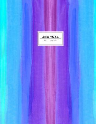 Journal (Diary, Notebook): Watercolor Stripes C... 1541334892 Book Cover