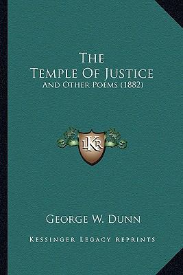 The Temple Of Justice: And Other Poems (1882) 1167179110 Book Cover