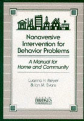 Nonaversive Intervention for Behavior Problems:... 1557660182 Book Cover
