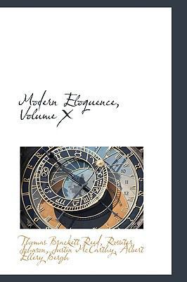 Modern Eloquence, Volume X 055916629X Book Cover