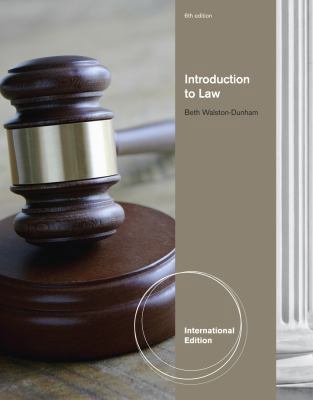 Introduction to Law 1111311951 Book Cover