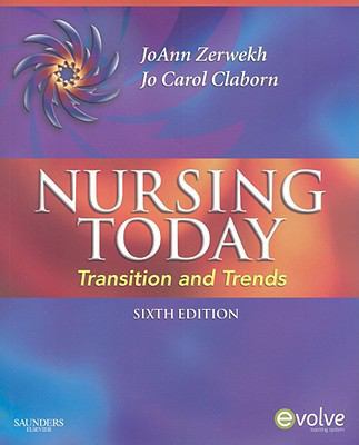 Nursing Today: Transition and Trends 1416056726 Book Cover