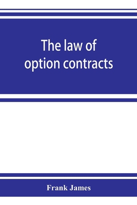 The law of option contracts 9353923867 Book Cover