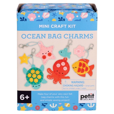 Mini Craft Kit: Ocean Bag Charms [Spanish] 1797249398 Book Cover