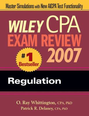Wiley CPA Exam Review 2007 Regulation 047179774X Book Cover