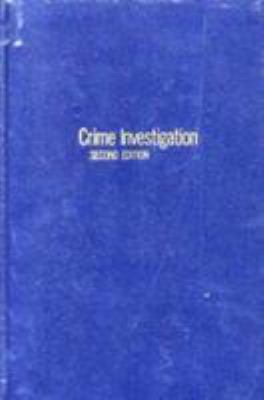 Crime Investigation 0898748542 Book Cover