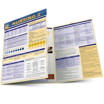 Nursing 2: A Quickstudy Laminated Reference Guide B007DKN4TO Book Cover