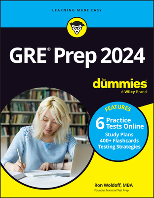 GRE Prep 2024 for Dummies with Online Practice 1394183372 Book Cover