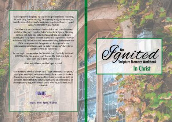 Paperback Ignited Scripture Memory Resource: in Christ Book