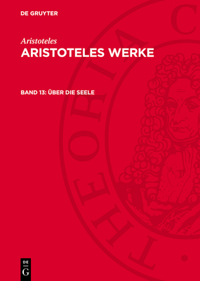 Über Die Seele [German] 311277860X Book Cover