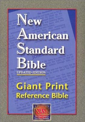 Giant Print Reference Bible-NASB [Large Print] 1581351054 Book Cover