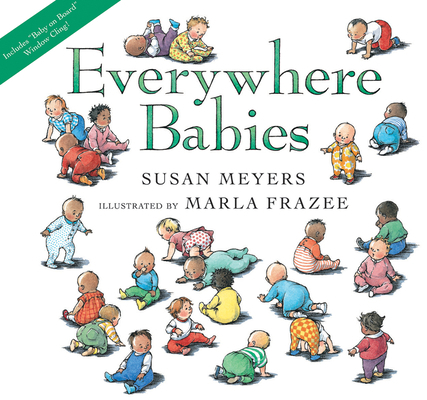 Everywhere Babies Lap Board Book [With Window C... B00A2NGD88 Book Cover