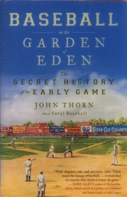 Baseball in the Garden of Eden: The Secret Hist... B00A2PU7B0 Book Cover