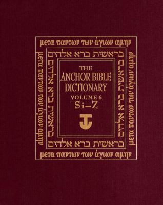 The Anchor Bible Dictionary, Volume 6 038526190X Book Cover