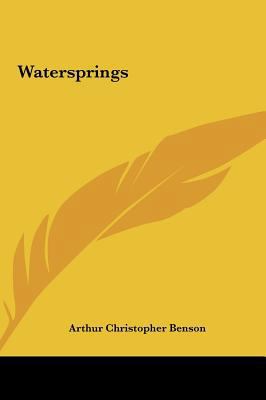 Watersprings 1161485031 Book Cover