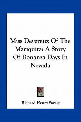 Miss Devereux Of The Mariquita: A Story Of Bona... 1163799947 Book Cover