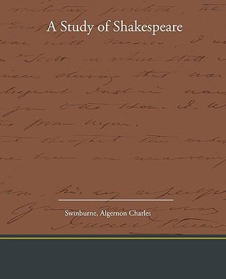 A Study of Shakespeare 1438537220 Book Cover