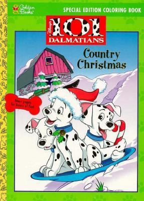Disney's 101 Dalmations Country Christmas Color... 0307056635 Book Cover