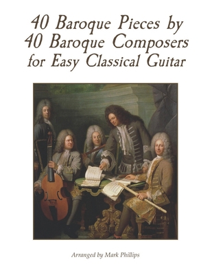 40 Baroque Pieces by 40 Baroque Composers for E... B08R993PX5 Book Cover