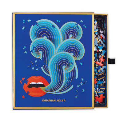 Jonathan Adler 750 Piece Lips Shaped Puzzle 0735362971 Book Cover