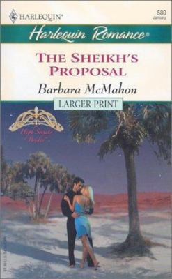 The Sheikh's Proposal (High Society Brides) [Large Print] 0373159803 Book Cover