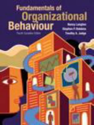 Fundamentals of Organizational Behaviour, Fourt... 0135123089 Book Cover
