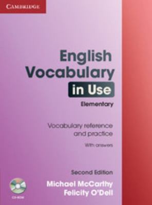 English Vocabulary in Use Elementary with Answe... 0521136202 Book Cover