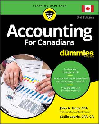 Accounting for Canadians for Dummies 1119575834 Book Cover