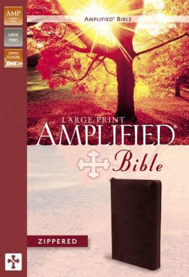 Amplified Bible-Am-Large Print Zipper [Large Print] 0310421187 Book Cover