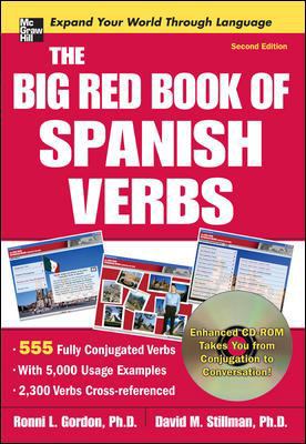 The Big Red Book of Spanish Verbs [With CDROM] 0071591559 Book Cover