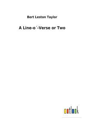 A Line-o´-Verse or Two 3732626806 Book Cover