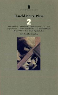 Harold Pinter Plays 2 0571177441 Book Cover