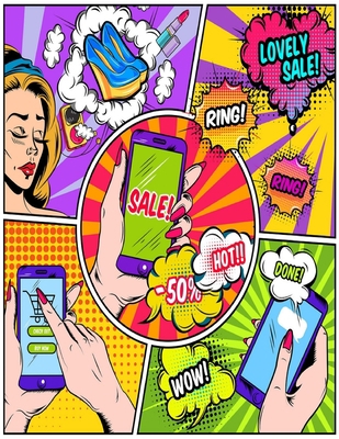 Blank Comic Book For Kids: Draw Your Own Comics - 110 Pages of Fun and Unique Templates - A Large 8.5" x 11" Notebook and Sketchbook for Kids and Adults to Unleash Creativity B083XTHJJ5 Book Cover