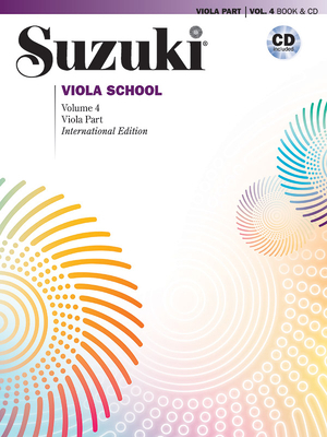 Suzuki Viola School, Vol 4: Viola Part, Book & CD 0739097083 Book Cover