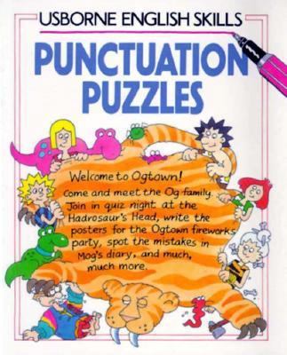 Punctuation Puzzles (Usborne English Skills) 0746010540 Book Cover
