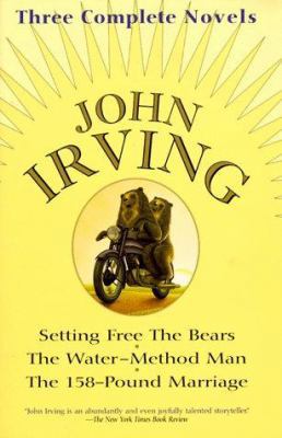 John Irving: Three Complete Novels 0517146541 Book Cover