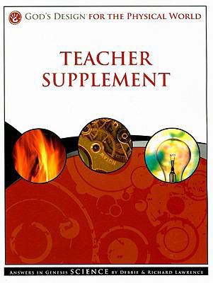 God's Design for the Physical World Teacher Sup... 160092235X Book Cover
