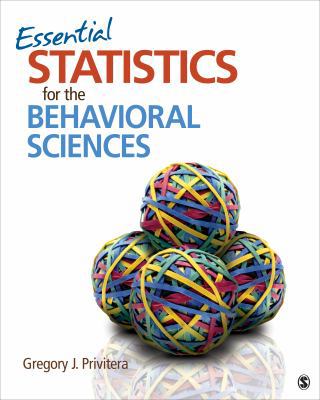 Essential Statistics for the Behavioral Sciences 1483353001 Book Cover