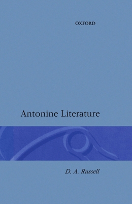 Antonine Literature 0198140576 Book Cover