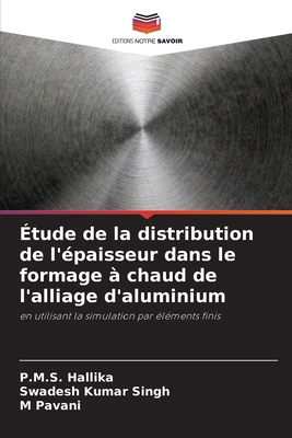 Étude de la distribution de l'épaisseur dans le... [French] 6207736435 Book Cover