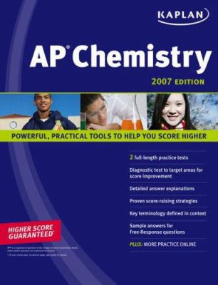 Kaplan AP Chemistry 2007 Edition 1419550543 Book Cover